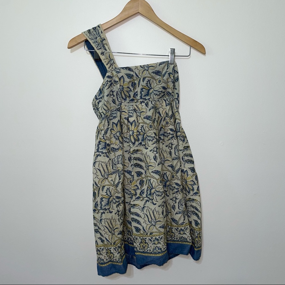 Vintage free people one shoulder sundress